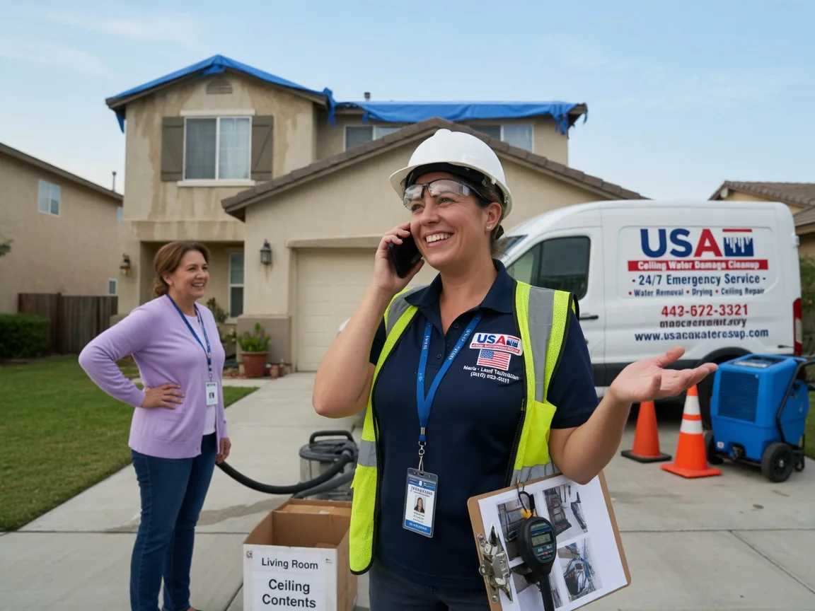 Ceiling Water Damage Restoration Ider, AL FAQs